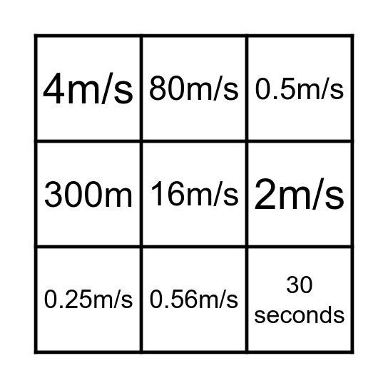 Animal speed bingo!!! Bingo Card
