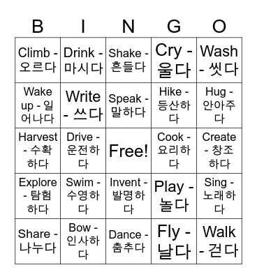 Don't .... Please! Bingo Card