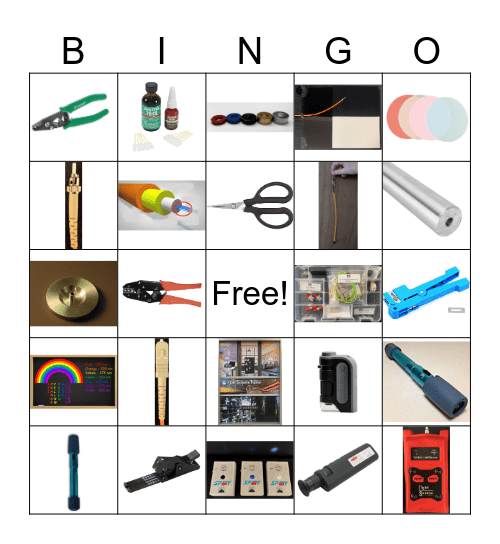 fiber bingo 2.0 Bingo Card