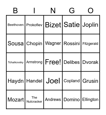 SQUILT Bingo Card