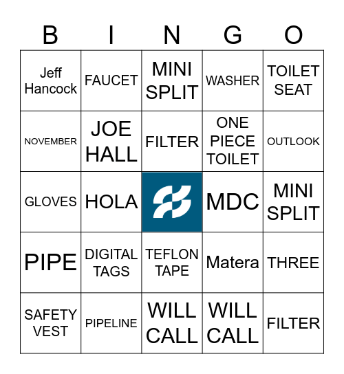 DFW YEAR END BINGO TRIVIA Bingo Card