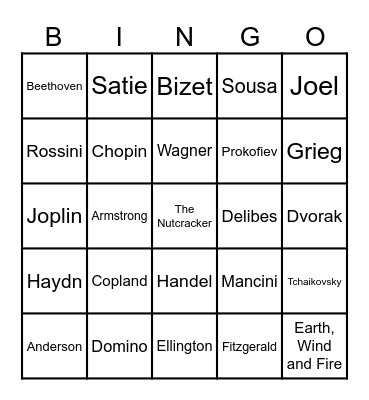 S.Q.U.I.L.T. Bingo Card