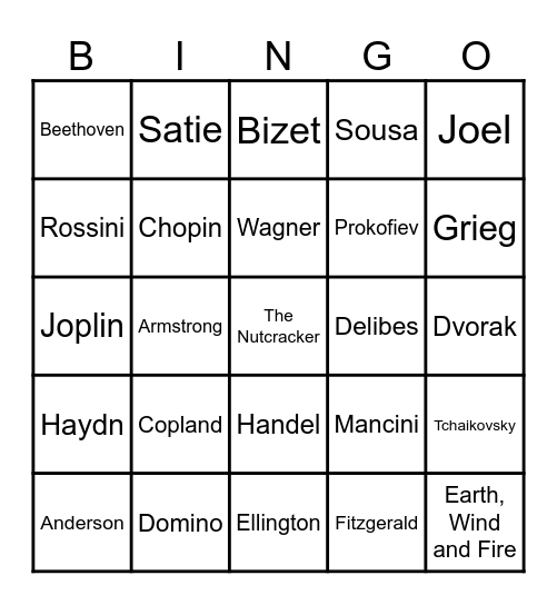S.Q.U.I.L.T. Bingo Card