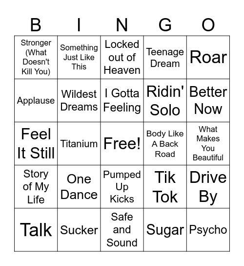 2010 Round 3 Bingo Card
