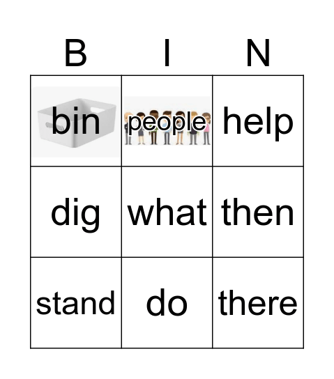 GR2 Unit1 Wk1 bin Bingo Card
