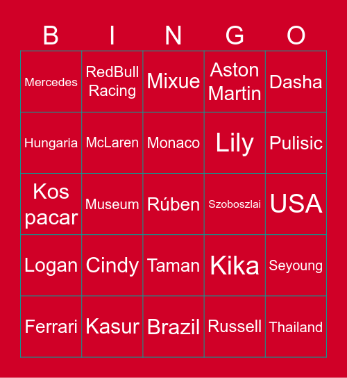 TifosiD0m1n1k Bingo Card