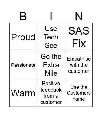 NCSW Bingo 2023 Bingo Card