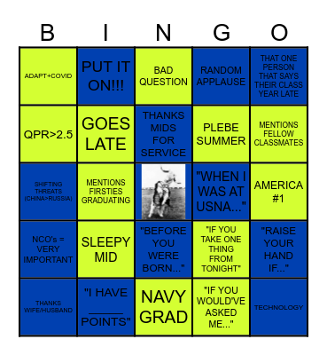 FORESTALL BINGO Card