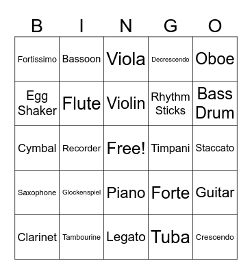 Jupiter Bingo! Bingo Card