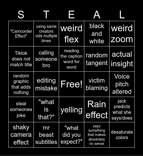 bbbingo Card
