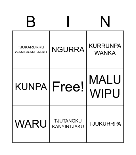 PURPLE HOUSE BINGO Card