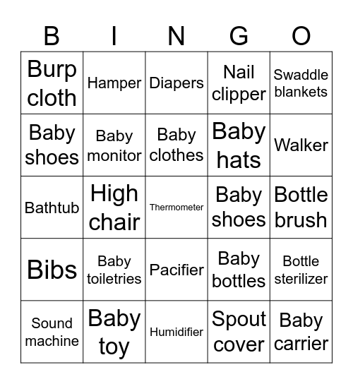 Sweet Lennonade Bingo Card