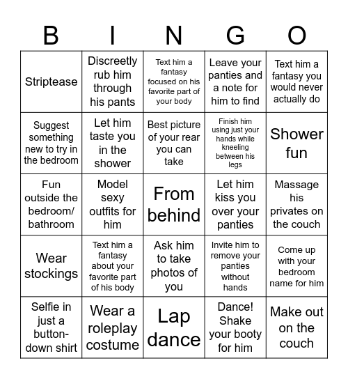 FUN WEEK 4 Bingo Card