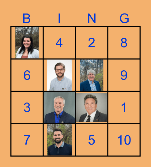 Guess the ELI employee Bingo Card