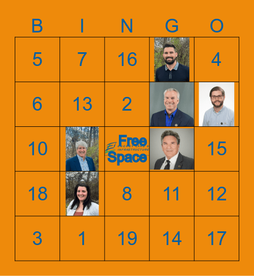 Guess the ELI Employee Bingo Card