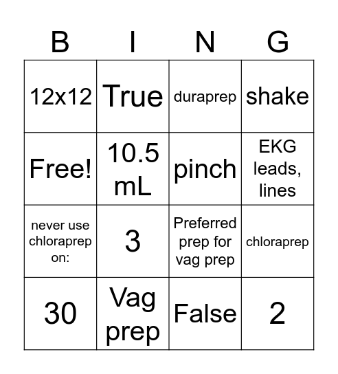 Back to Basics: Prepping Bingo Card