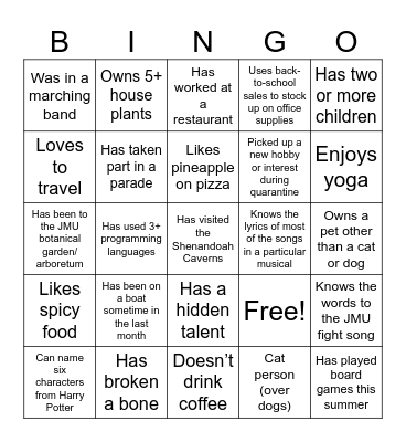 Find the Coworker Bingo (Card 2) Bingo Card