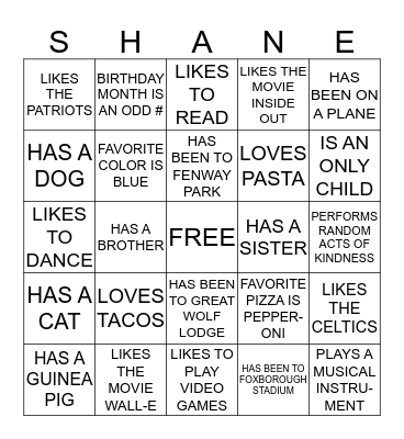 HAPPY 11th  BIRTHDAY! Bingo Card