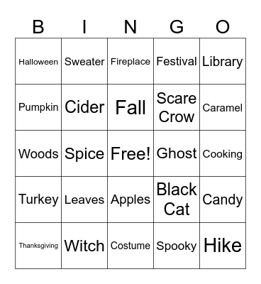 Storyteller Bingo Card