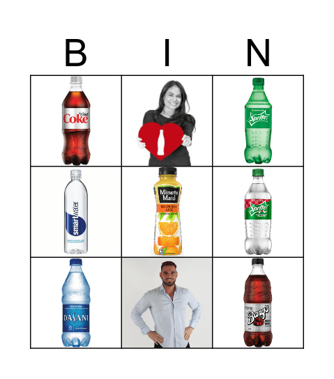 Coca-Cola Bingo Card