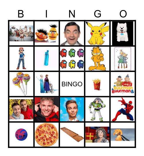 BINGO LISA Bingo Card