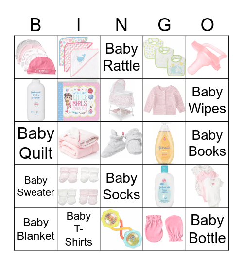 Baby Bingo Card