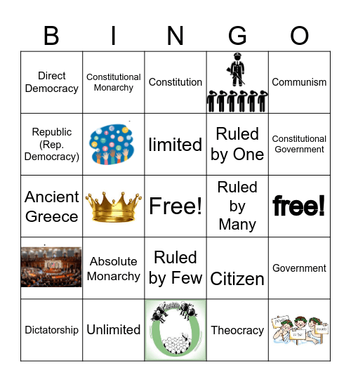 Government Bingo 2023 Bingo Card