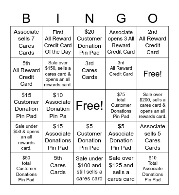 Bingo October First Tuesday Bingo Card