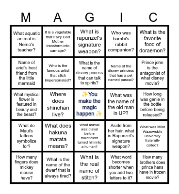 Customer Service Week 2023 Bingo Card