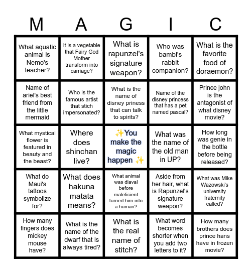 Customer Service Week 2023 Bingo Card