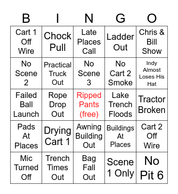 Epic Bingo! Bingo Card