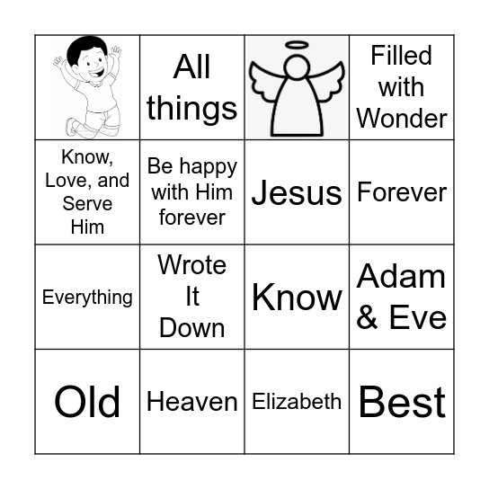 October Second Grade Bingo Card