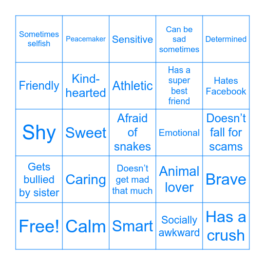Stan Marsh Bingo Card Bingo Card