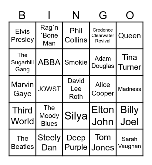 ⛑️Bingo 12⛑️ Bingo Card