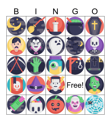 HALLOWEEN BINGO Card