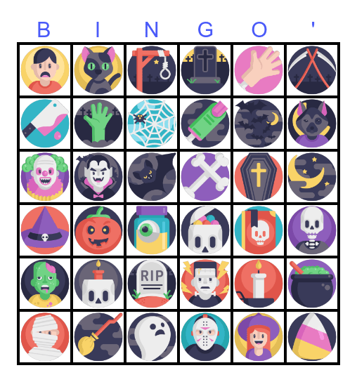 HALLOWEEN BINGO Card