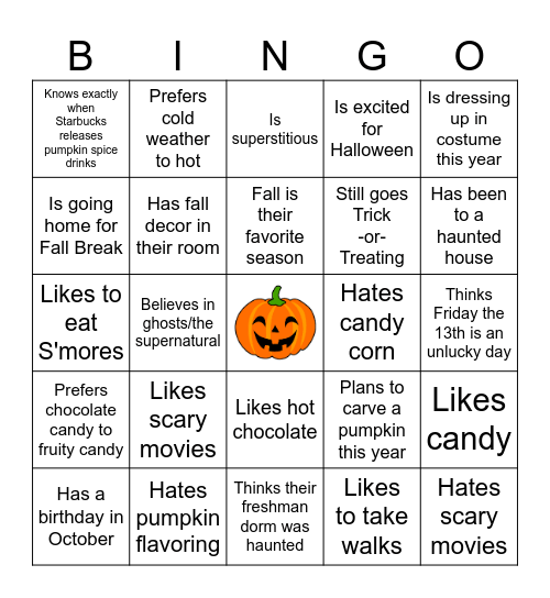 FIND SOMEONE WHO... Bingo Card