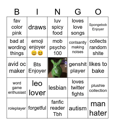 sappi Bingo Card