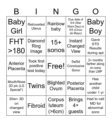 October SONOGO Must put ekyros number No repeat clients EVERY bingo for the month wins! Bingo Card