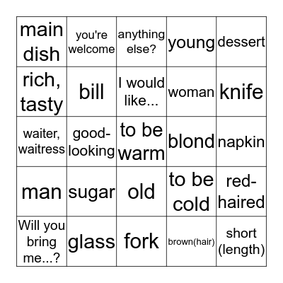 Loteria 5B Bingo Card