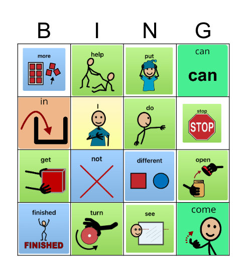 Green core 1 Bingo Card