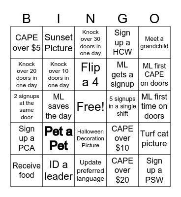 Homecare Ratification 2023 Bingo Card