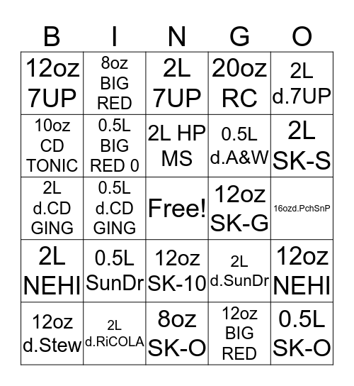 DPS JobTask Bingo Card