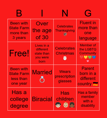Diversity & Inclusion Bingo ❤️ Bingo Card