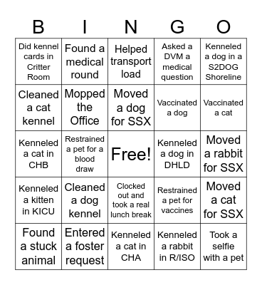 Cap & Flow Bingo! Bingo Card