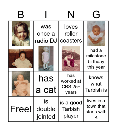 P&PI Bingo! Find someone who... Bingo Card