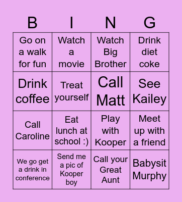 IT'S YOUR BIRTHDAY MONTH!!!!!!!! Bingo Card