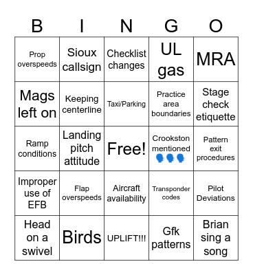 Fall Seminar 🅱️ingo Bingo Card