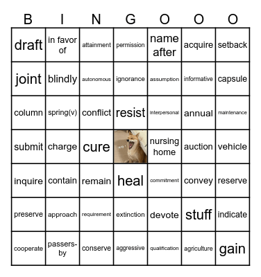 bingo (一遍过P1-9) Bingo Card
