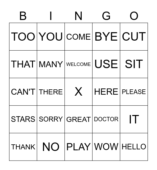 GRADE 4 - LESSON 9 Bingo Card